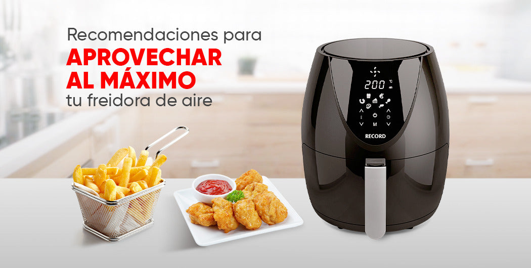 Cómo usar una freidora de aire correctamente