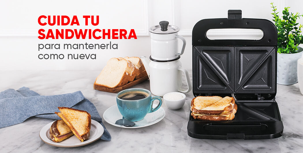 Consejos para mantener tu sandwichera como nueva