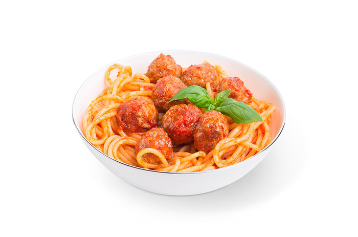 TALLARINES CON ALBÓNDIGAS