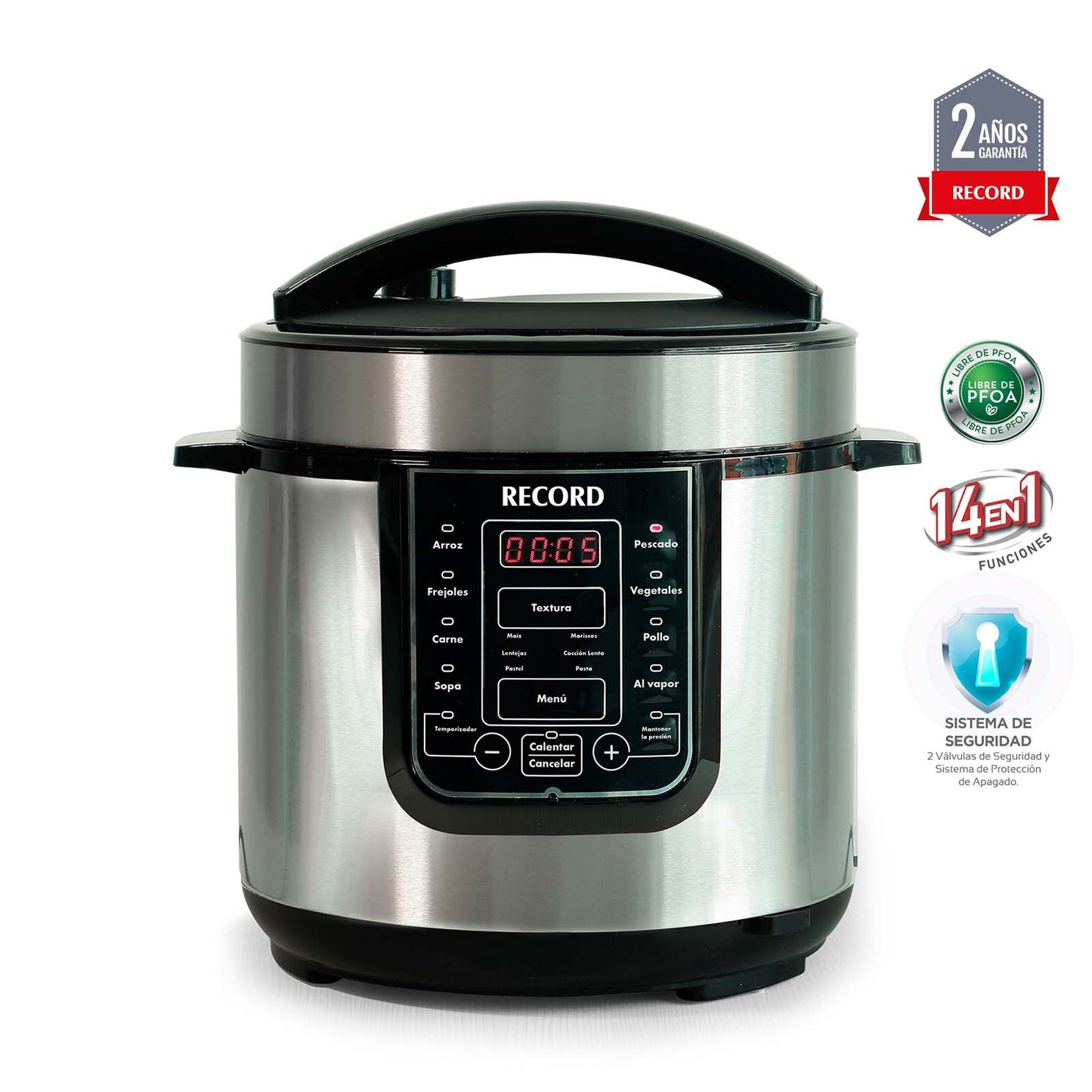 Multi-Olla Rápida 6L - 14 en 1 - Inox