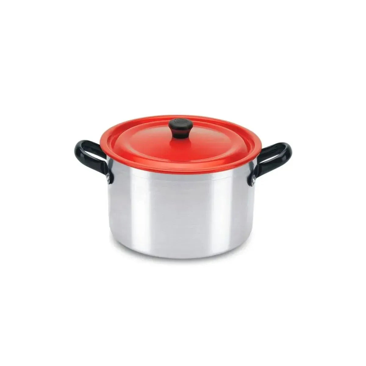 Perol Aluminio Tapa Roja N° 26