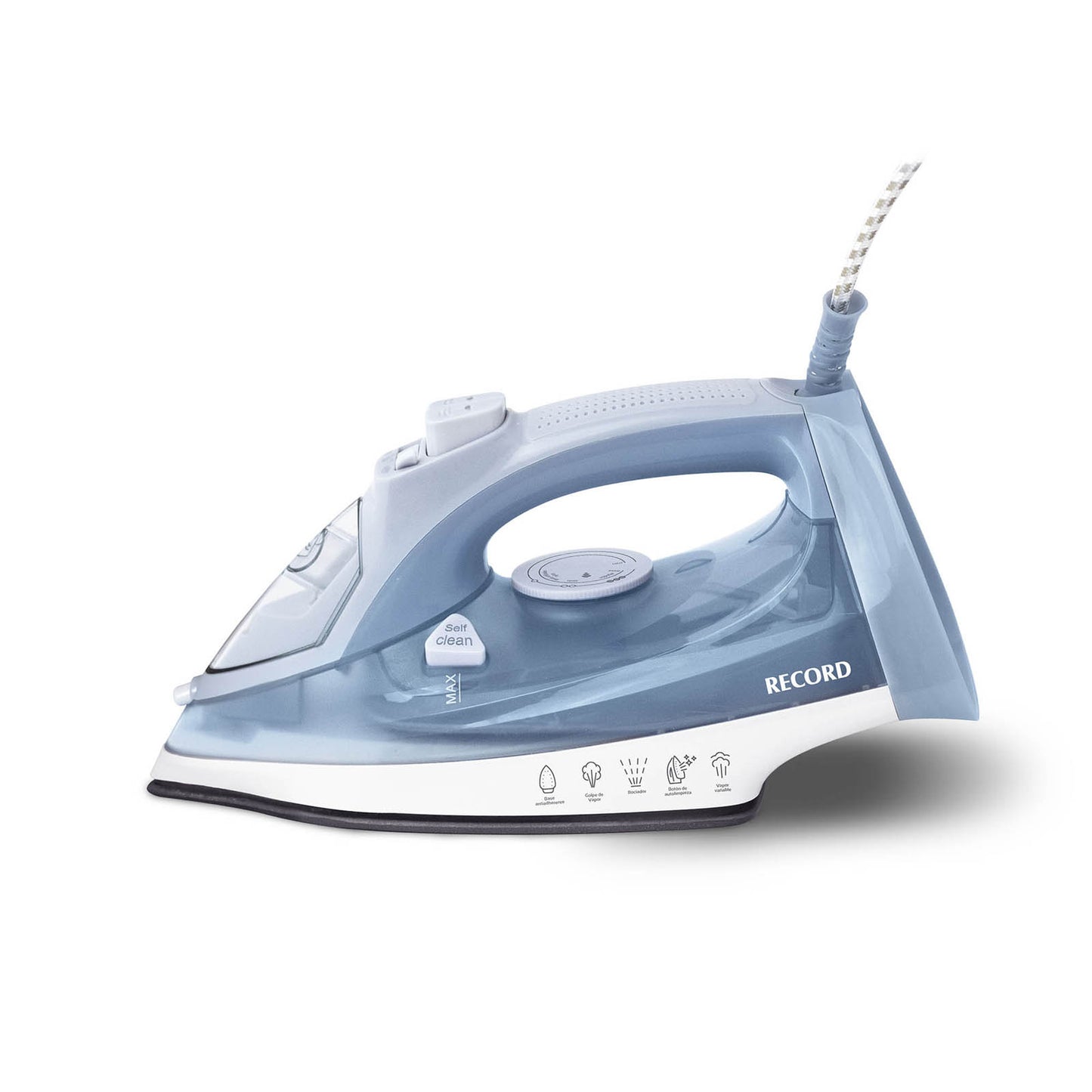 Plancha de vapor Record con base antiadherente 1200W