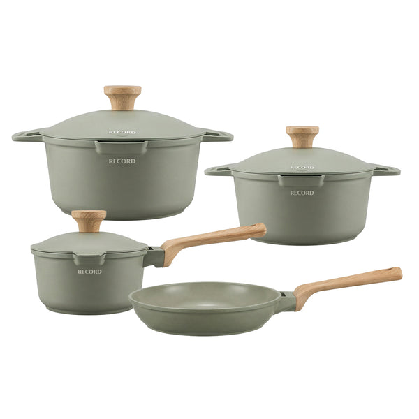 Juego de Ollas Ceramic Latte 7 piezas