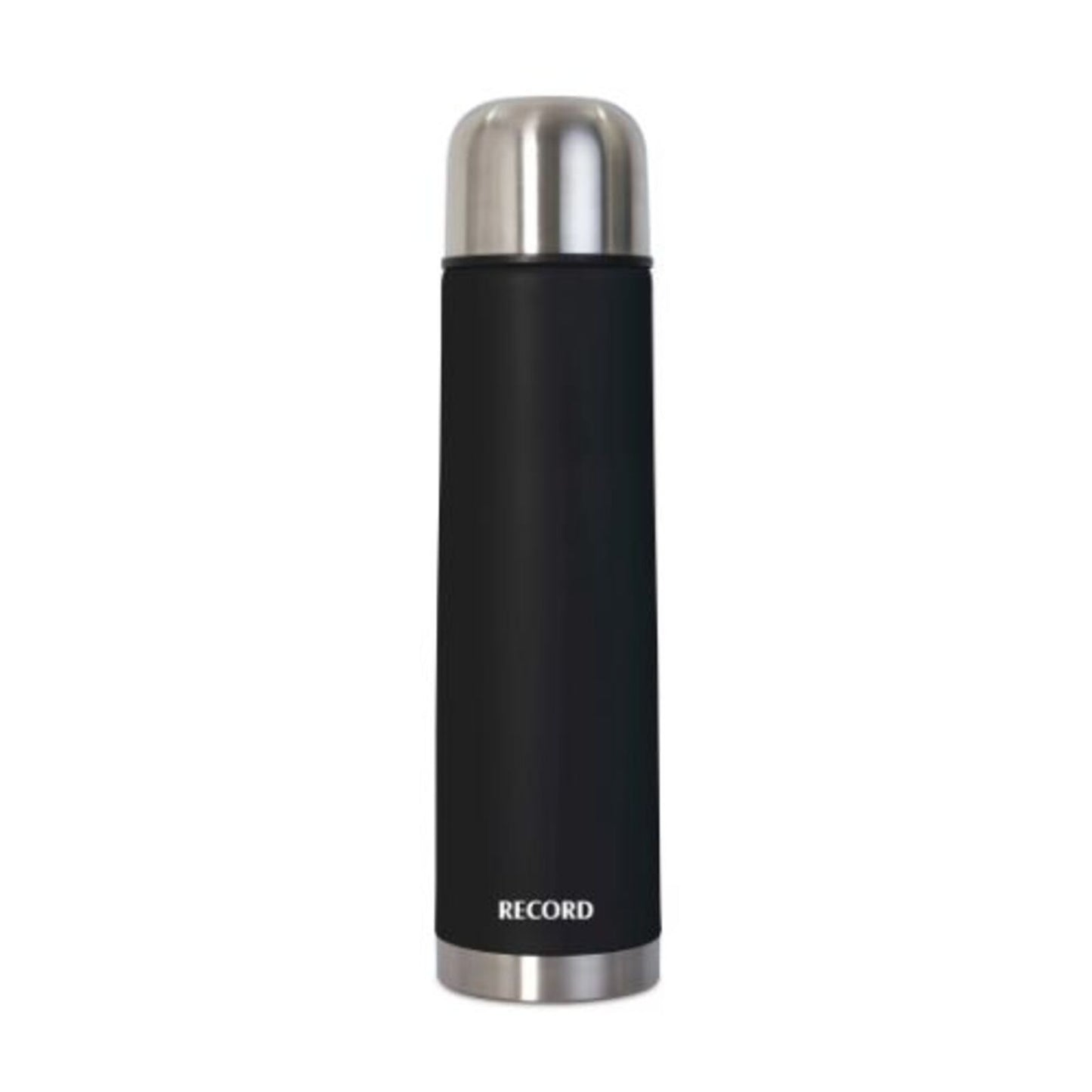 Termo bala Record acero inoxidable negro1L