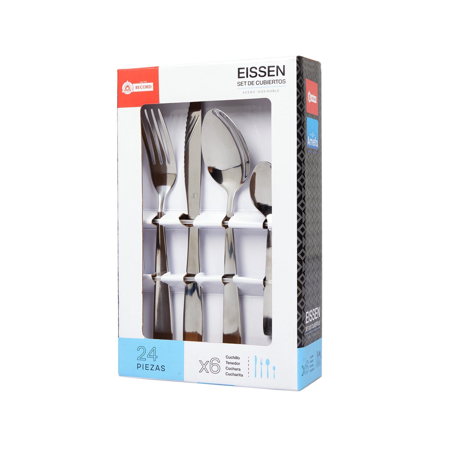 Set de Cubiertos Eissen 24 pzas