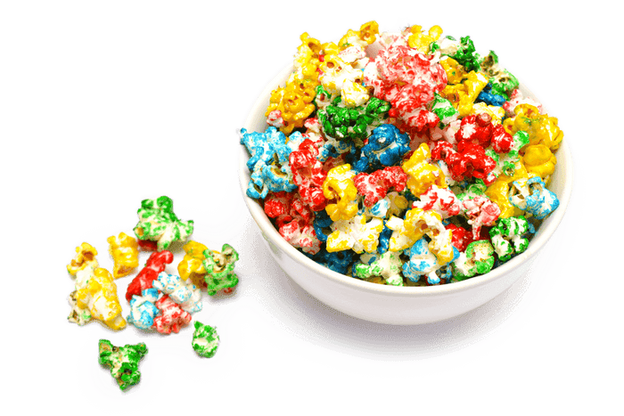 POP CORN  DE COLORES