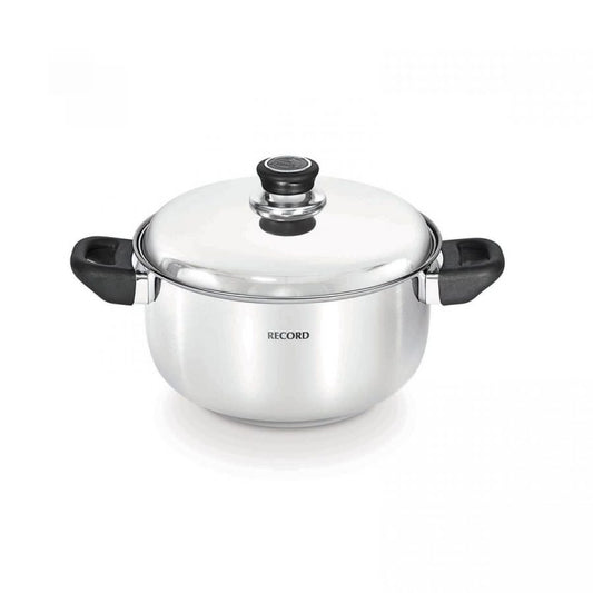 Olla Record acero inoxidable Milenium Tapa Acero N°18