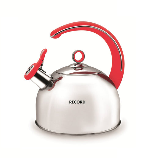 Tetera Record RedPlus acero inoxidable 2.5L