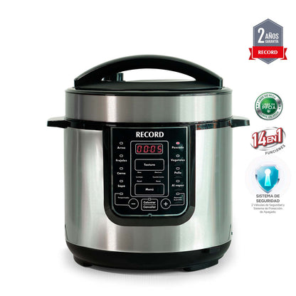 Multi-Olla Rápida 6L - 14 en 1 - Inox
