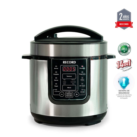 Multi-Olla Rápida 6L - 14 en 1 - Inox