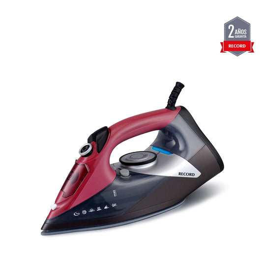 Plancha de vapor Record con base antiadherente 2000W