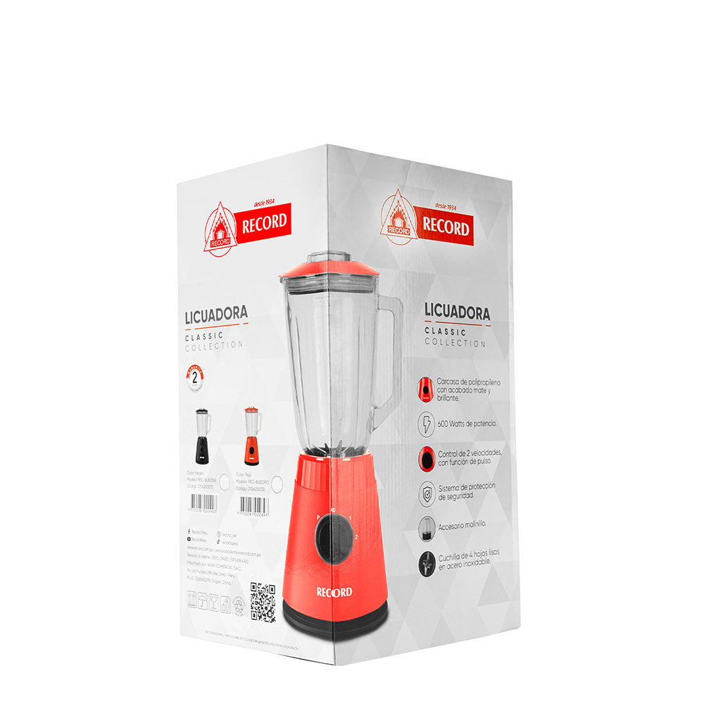 Licuadora Record Classic Collection 600W