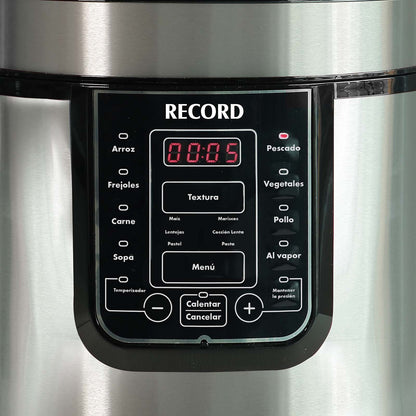 Multi-Olla Rápida 6L - 14 en 1 - Inox