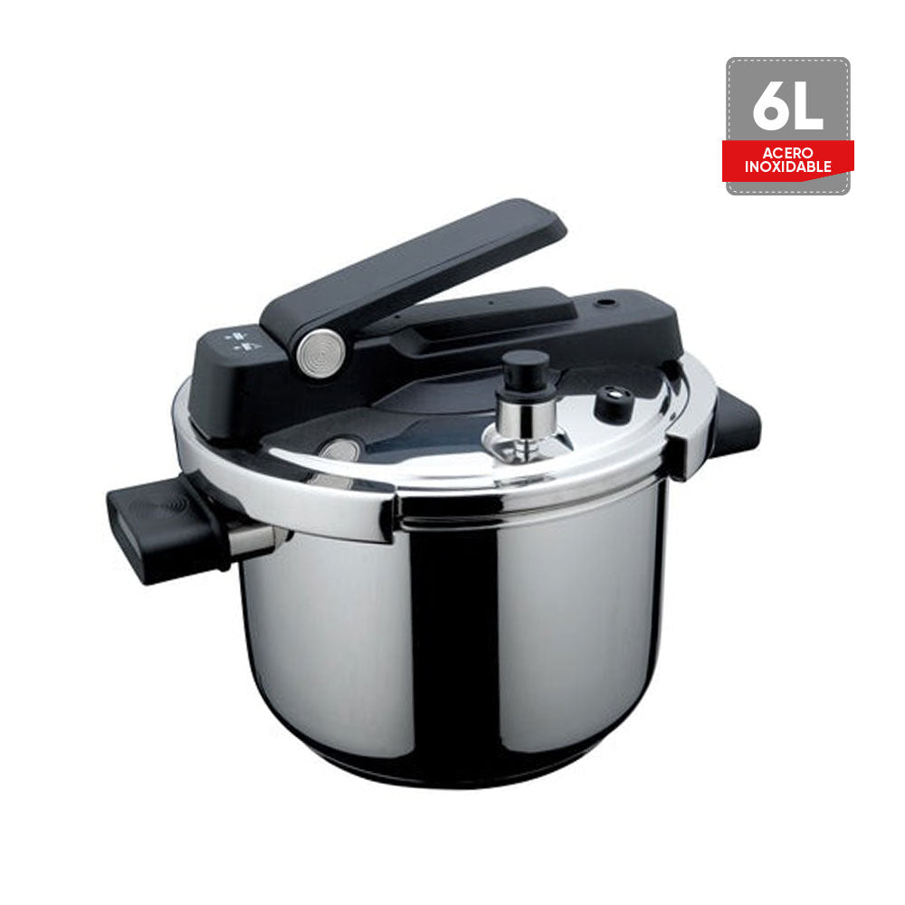 Olla a Presión Record Acero Inox Pressure Express 6L