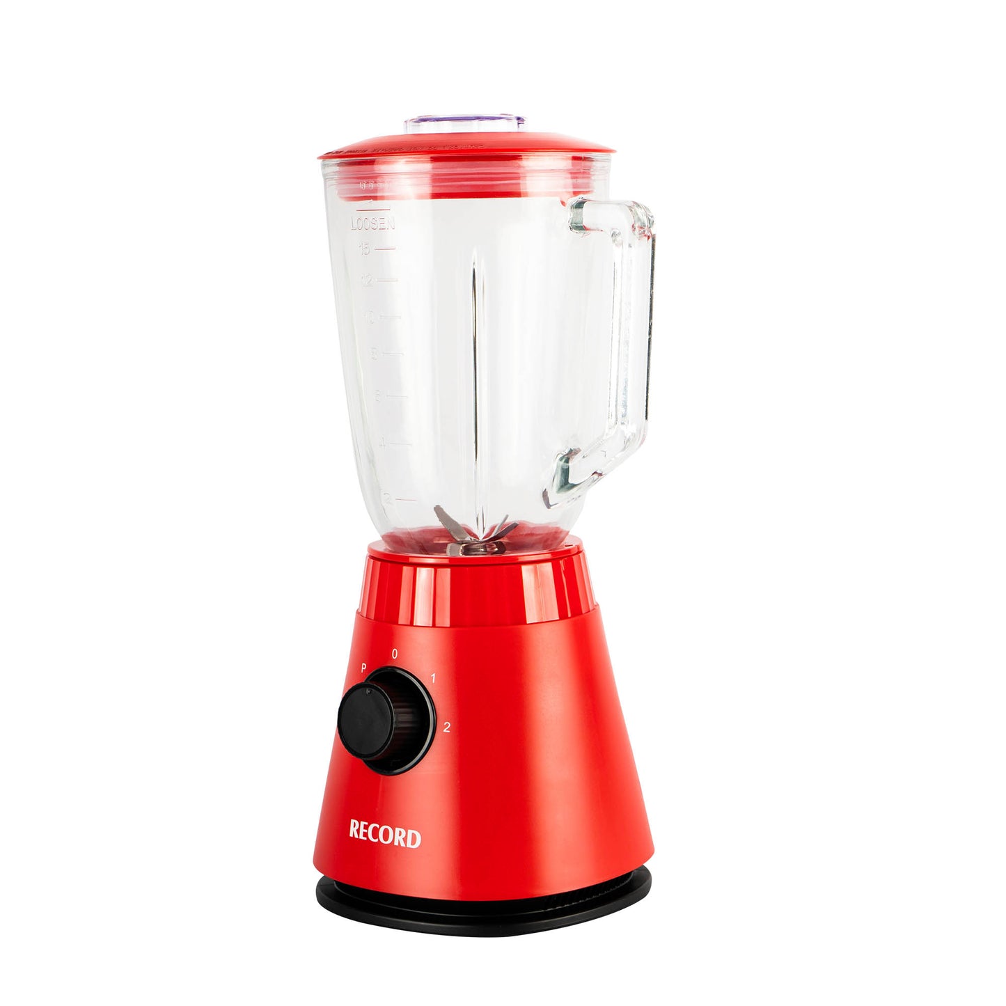 Licuadora Record con vaso de vidrio 1.5L - 2 velocidades ClassicCollection