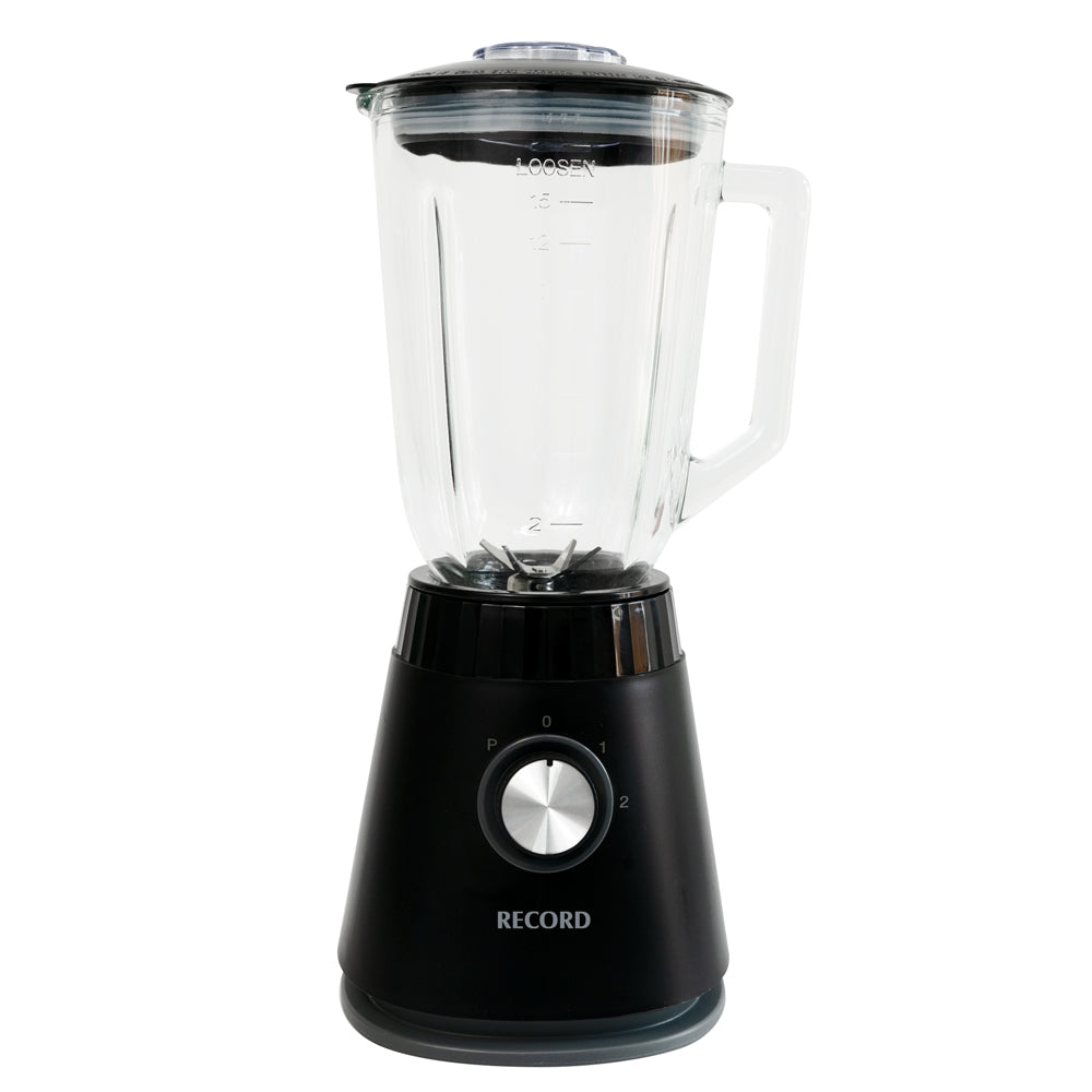 Licuadora Record con vaso de vidrio 1.5L - 2 velocidades ClassicCollection