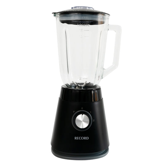Licuadora Record con vaso de vidrio 1.5L - 2 velocidades ClassicCollection