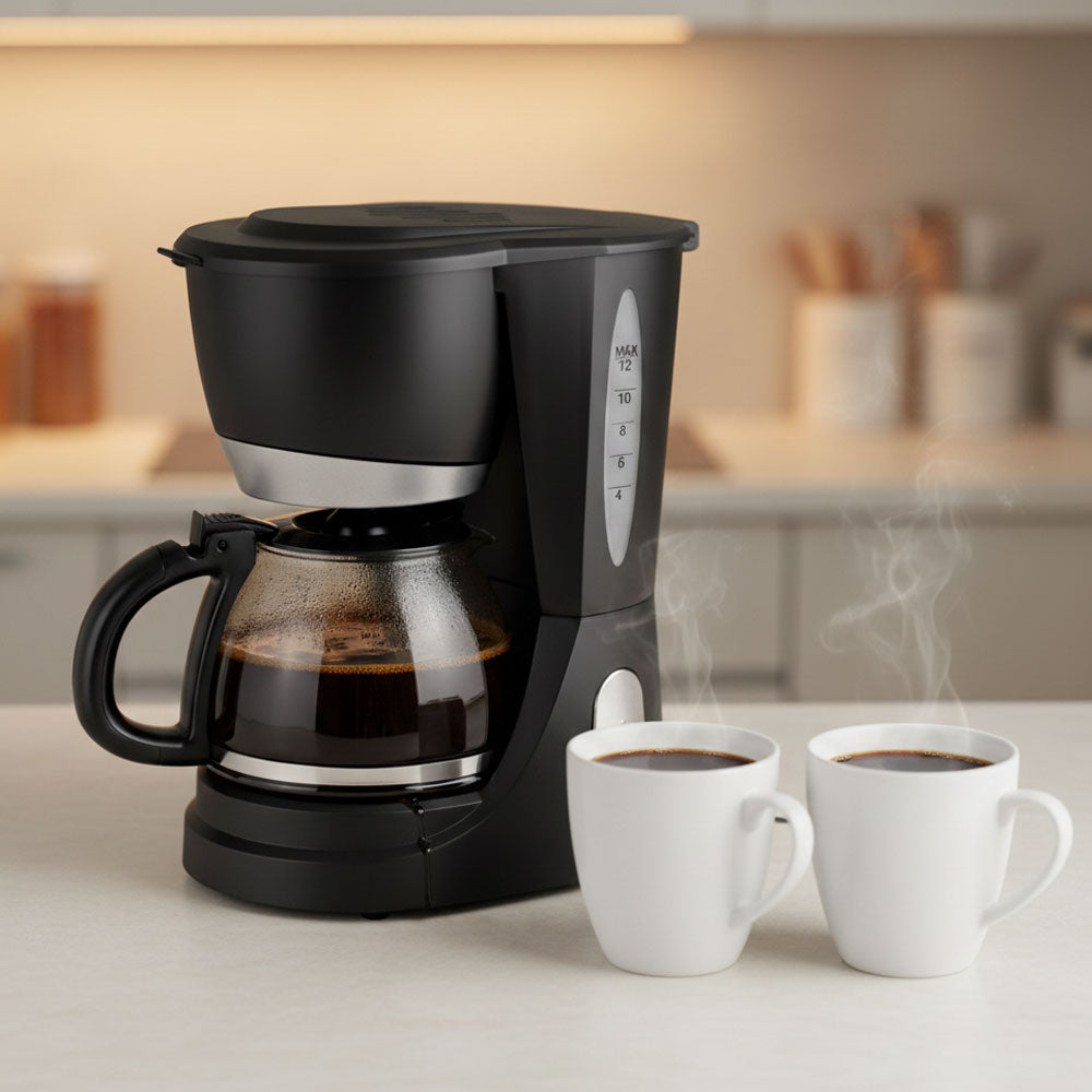 Cafetera Inox 800W