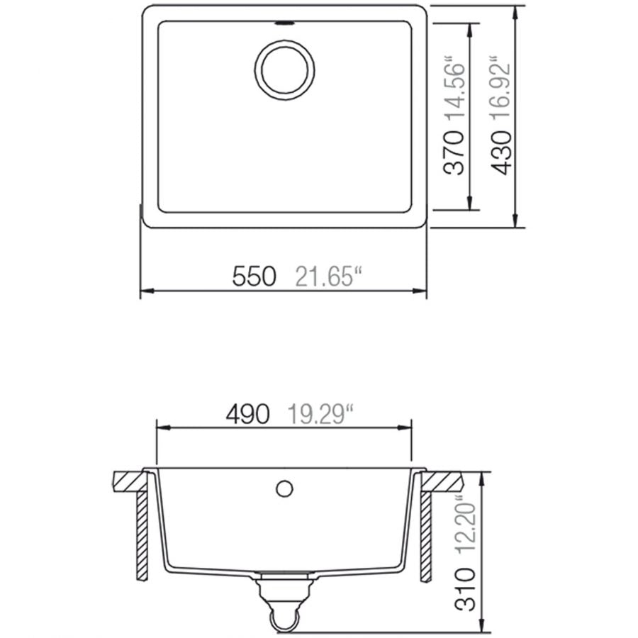 Lavadero Quadro N-100