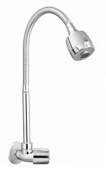 Grifería a Pared Flexible Cromada