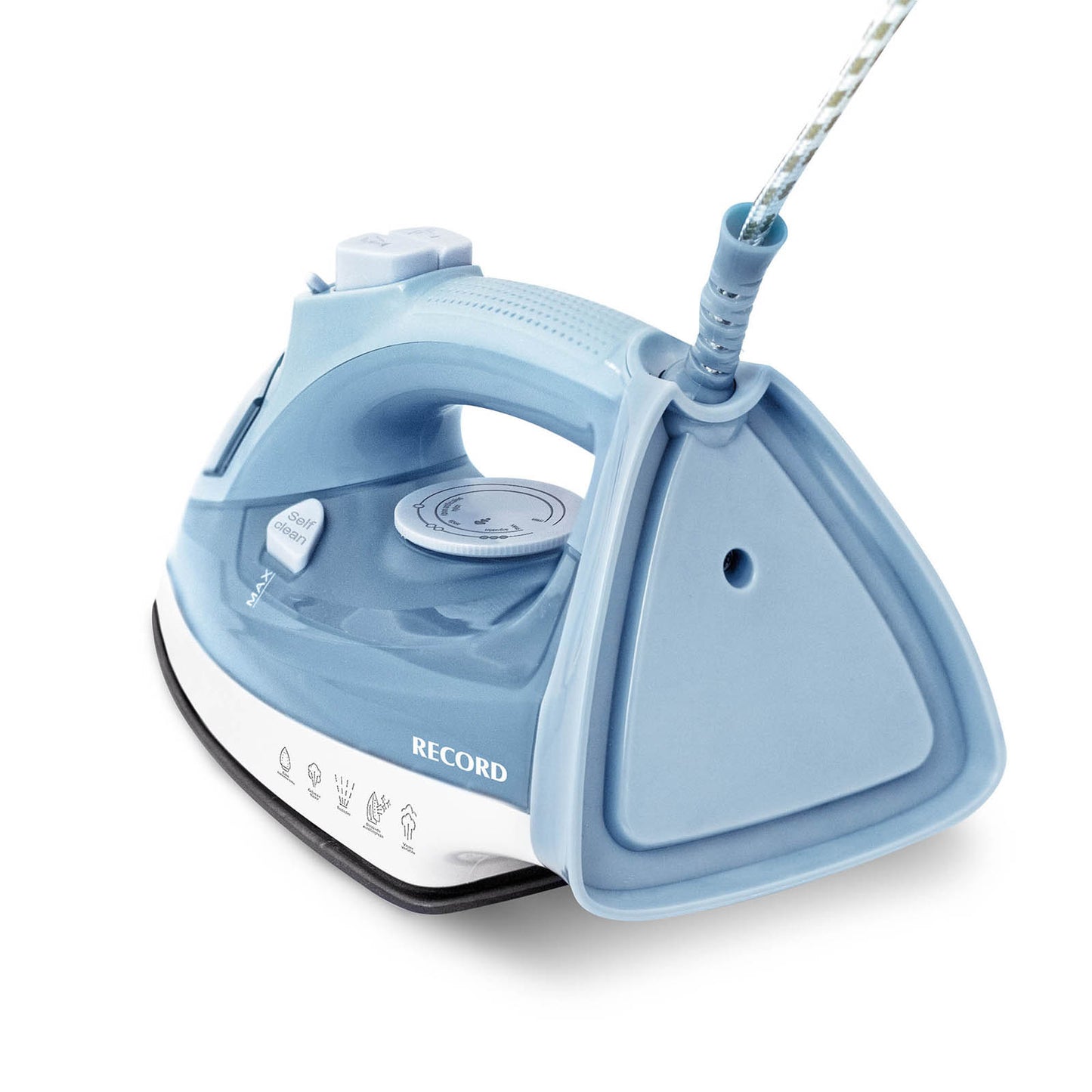 Plancha de vapor Record con base antiadherente 1200W