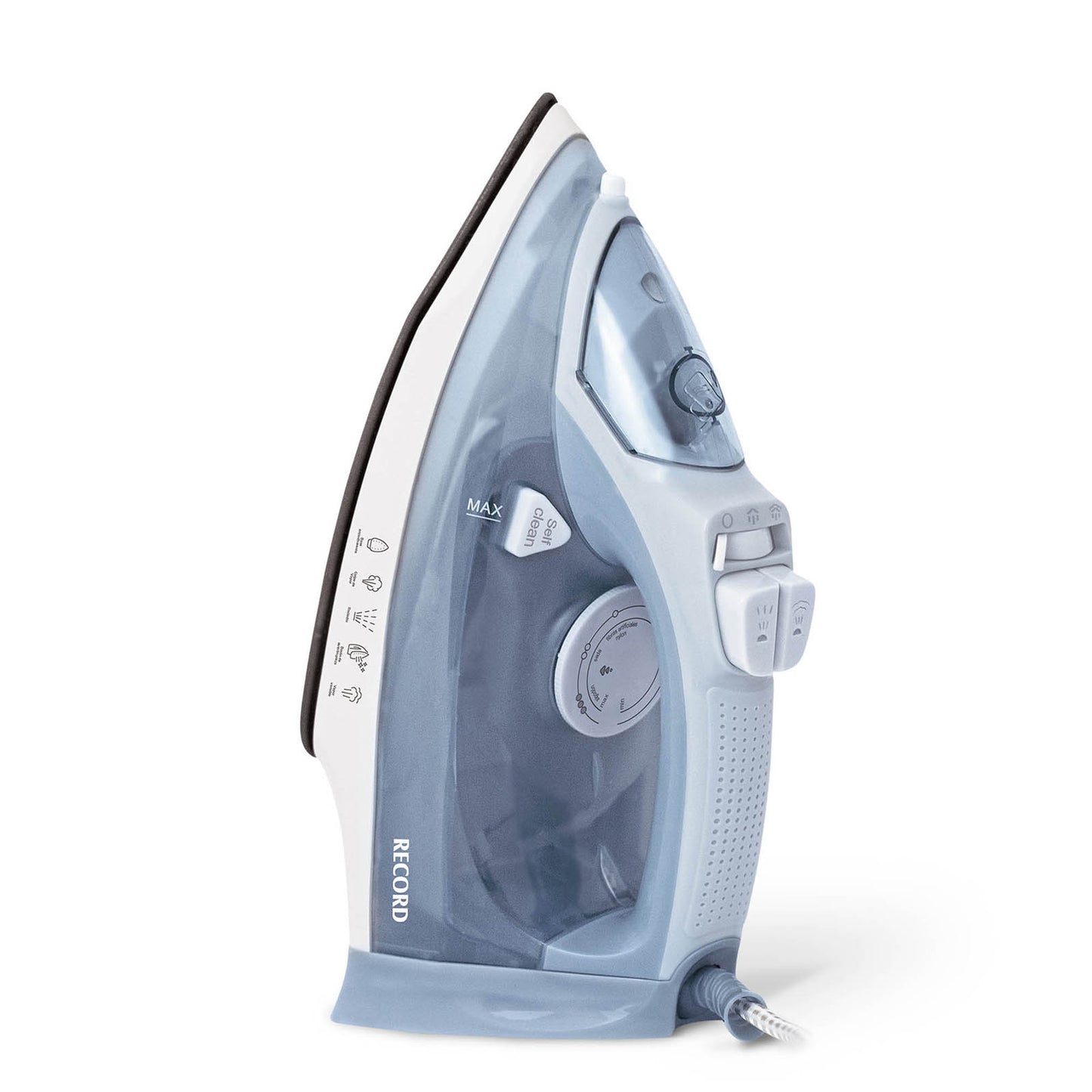 Plancha de vapor Record con base antiadherente 1200W