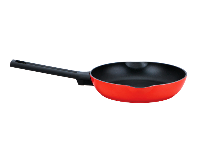 Juego de Ollas Nisqa Antiadherente Rojo 7 Piezas