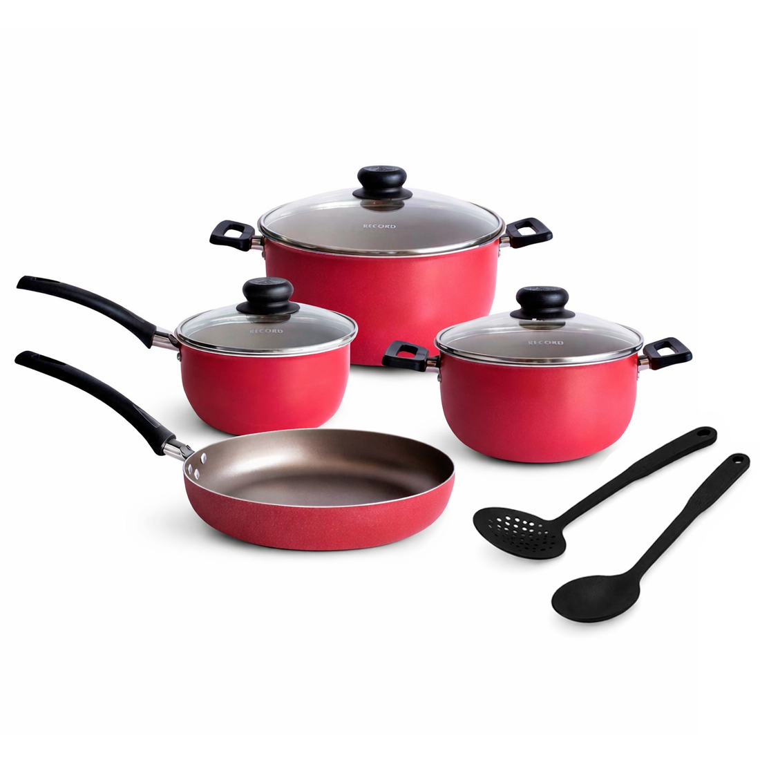 Juego de Ollas Essential Rojo 9 piezas