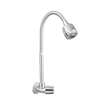 Grifería a Pared Flexible Cromada