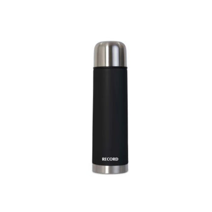 Termo bala Record acero inoxidable negro 500ml