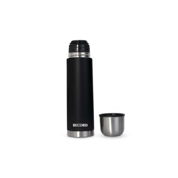 Termo bala Record acero inoxidable negro 500ml