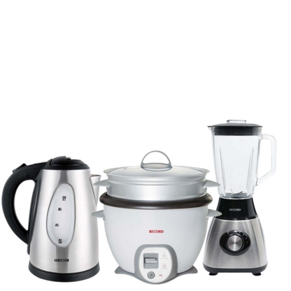 Pack Hogar Sazón Completa- Olla Arrocera + Licuadora+ Hervidor