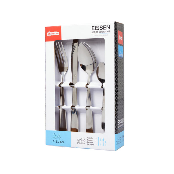 Set de Cubiertos Eissen 24 pzas