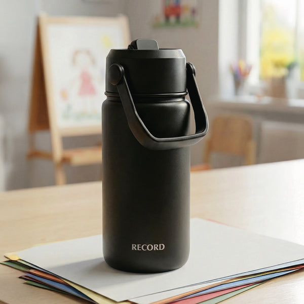 Termo Kids Inox 420ml Negro