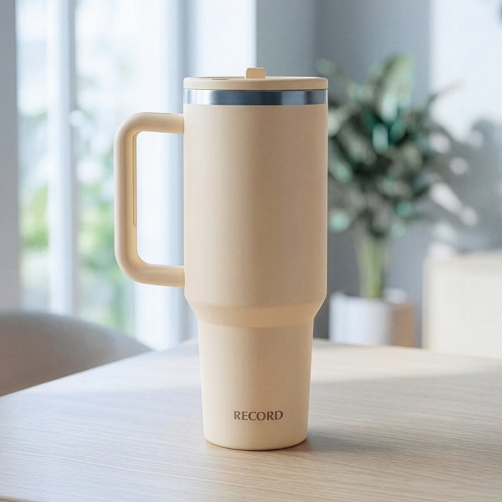 Termo Mug Inox 900ml Beige
