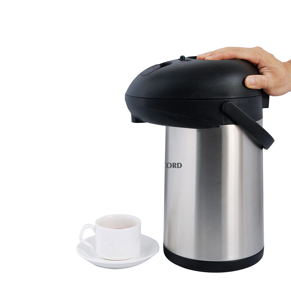 Termo bomba Record acero inoxidable 3L